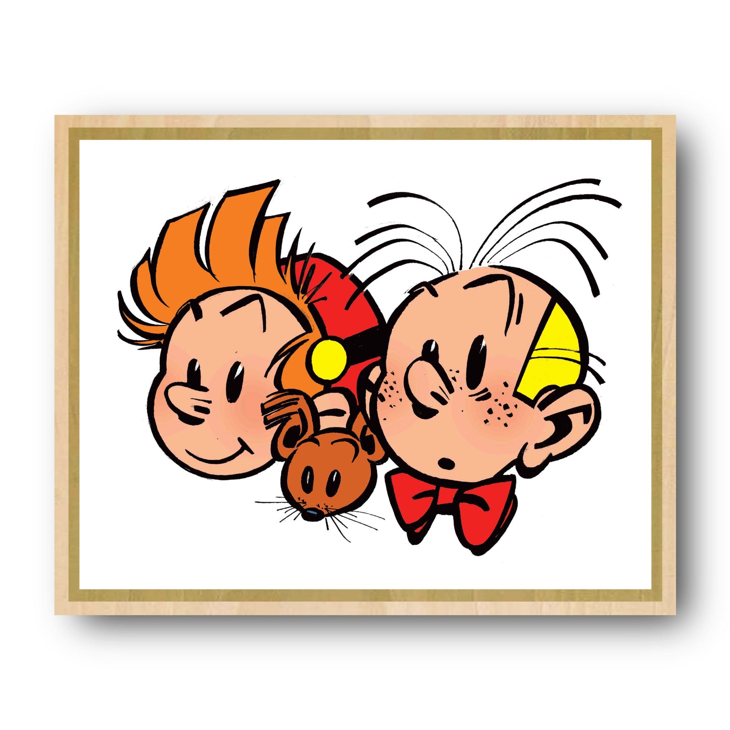 Tableau Spirou 5 Spirou, Spip et Fantasio
