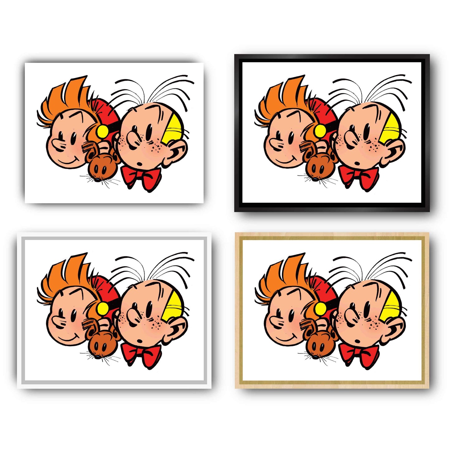 Tableau Spirou 5 Spirou, Spip et Fantasio