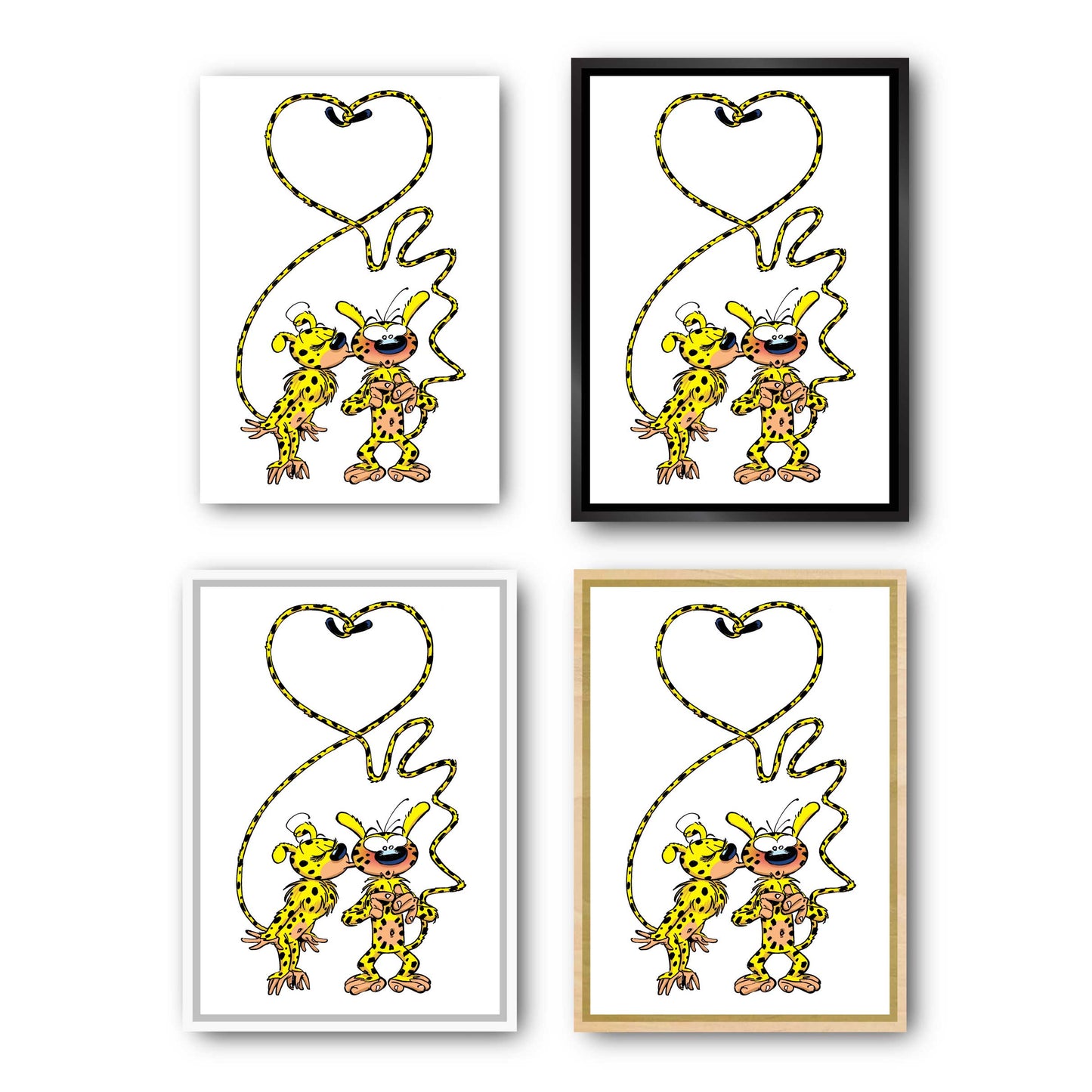 Tableau Le Marsupilami 5 L'Amour