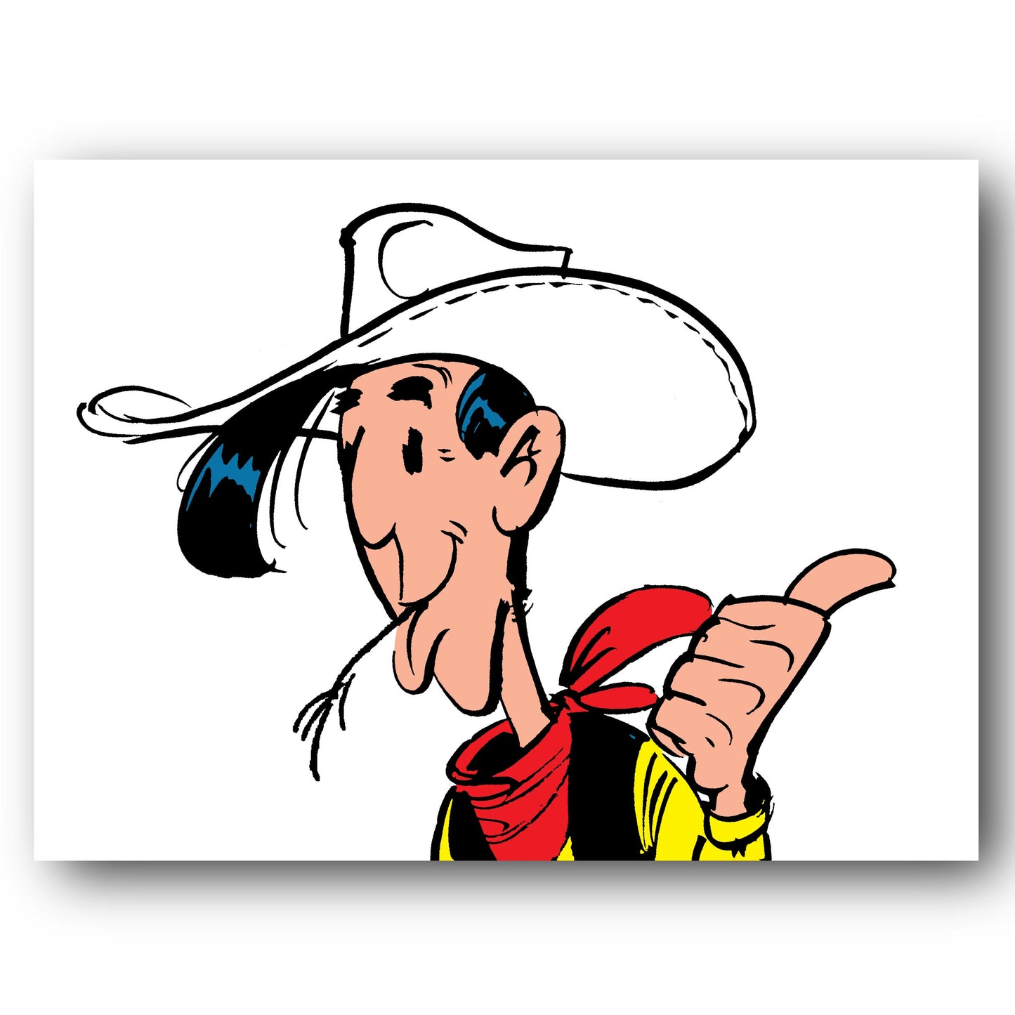 Tableau Lucky Luke 10 Lucky Luke