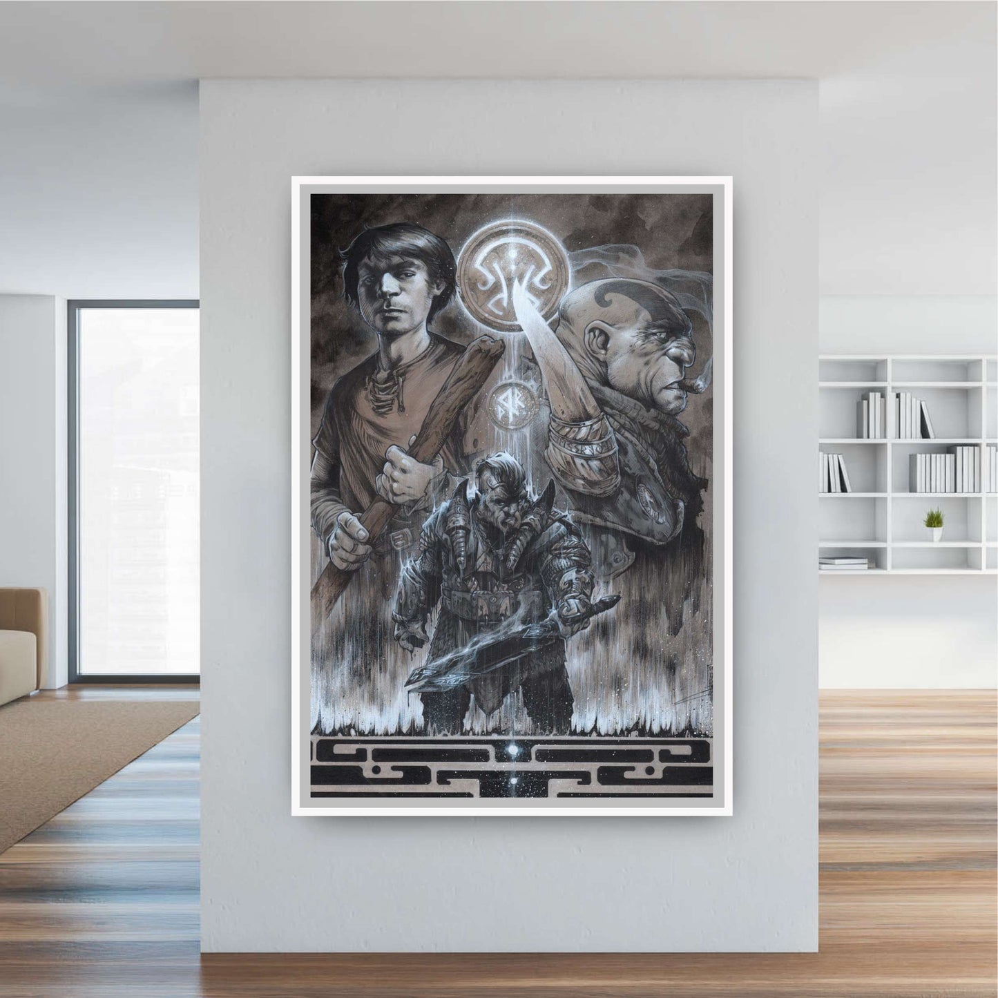 Tableau Le monde d'Aquilon 4 L'ordre de la forge