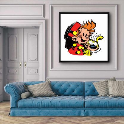 Tableau Spirou 1 Spirou et Marsupilami