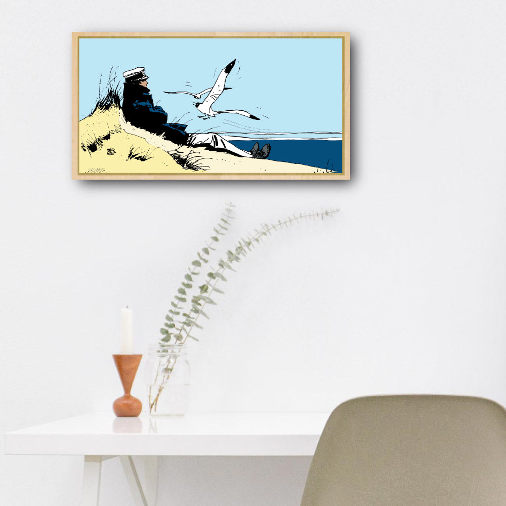 Tableau Corto Maltese 1 Les dunes