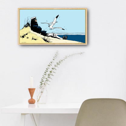 Tableau Corto Maltese 1 Les dunes