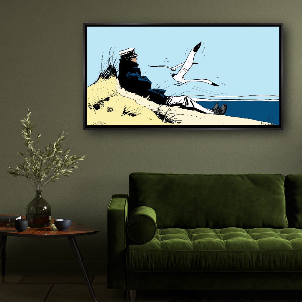 Tableau Corto Maltese 1 Les dunes