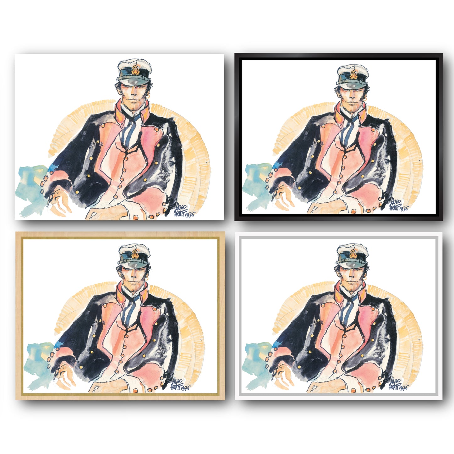 Tableau Corto Maltese 4 Corto la ballade