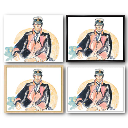 Tableau Corto Maltese 4 Corto la ballade