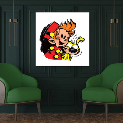 Tableau Spirou 1 Spirou et Marsupilami