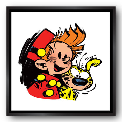 Tableau Spirou 1 Spirou et Marsupilami