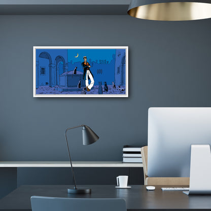 Tableau Corto Maltese 3 Corto et les chats