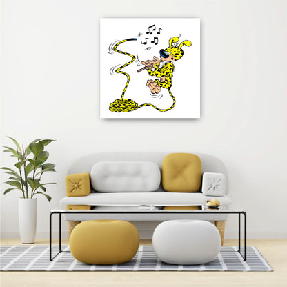 Tableau Le Marsupilami 3 Flute charmeuse