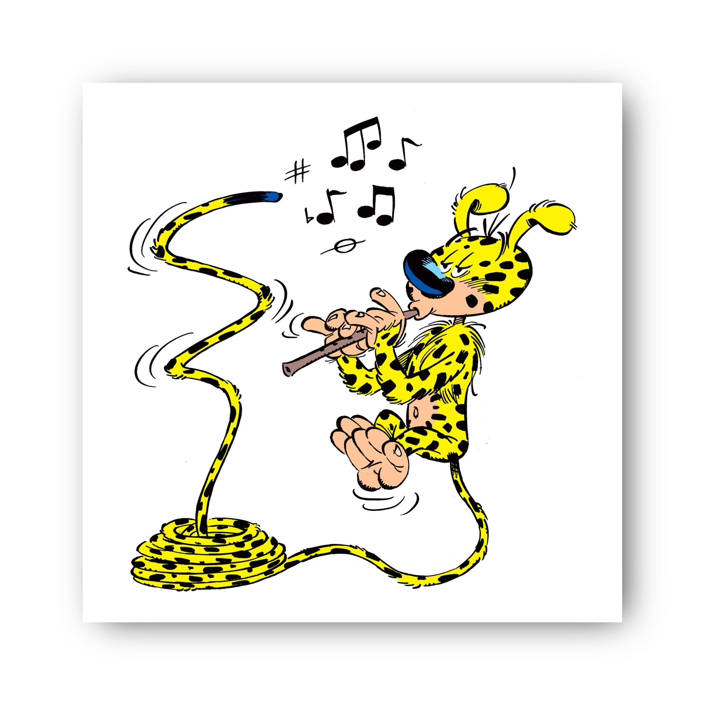 Tableau Le Marsupilami 3 Flute charmeuse