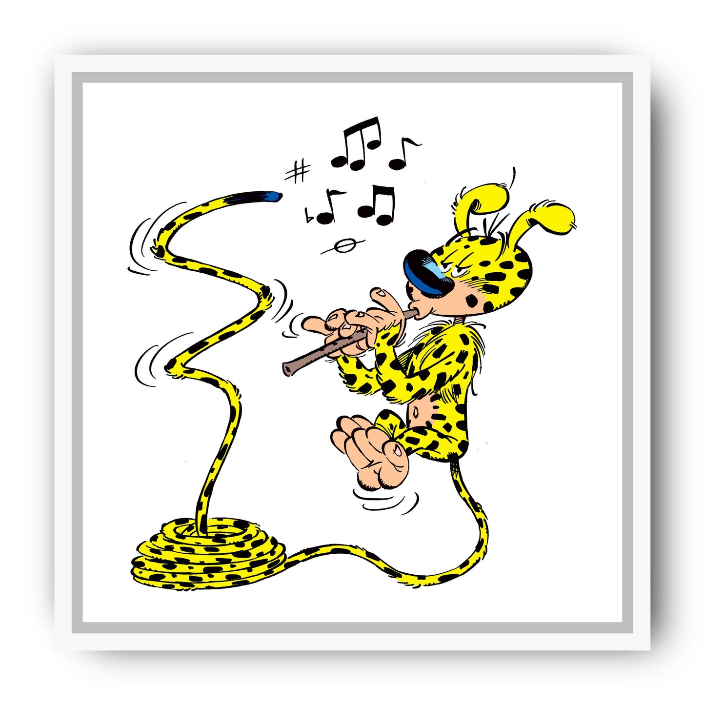 Tableau Le Marsupilami 3 Flute charmeuse