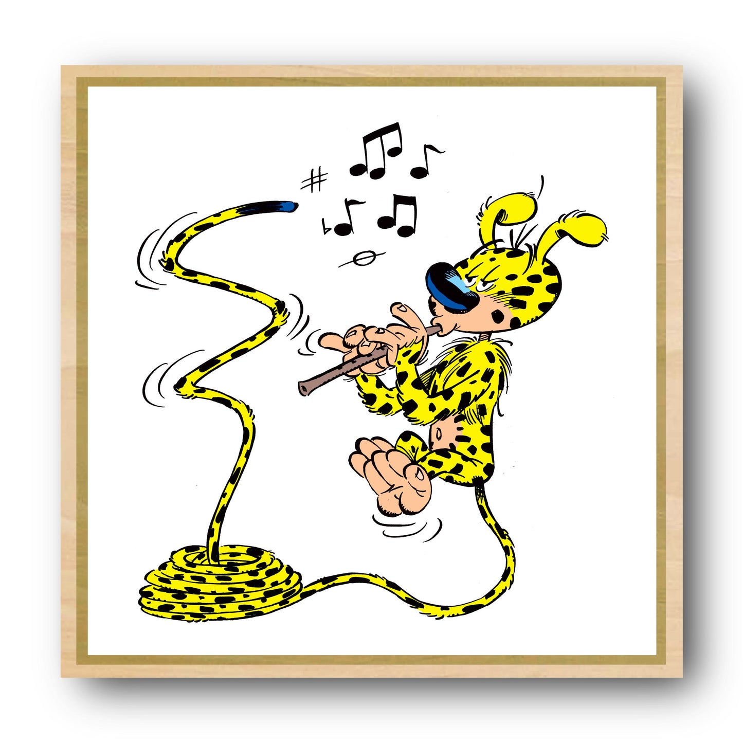 Tableau Le Marsupilami 3 Flute charmeuse