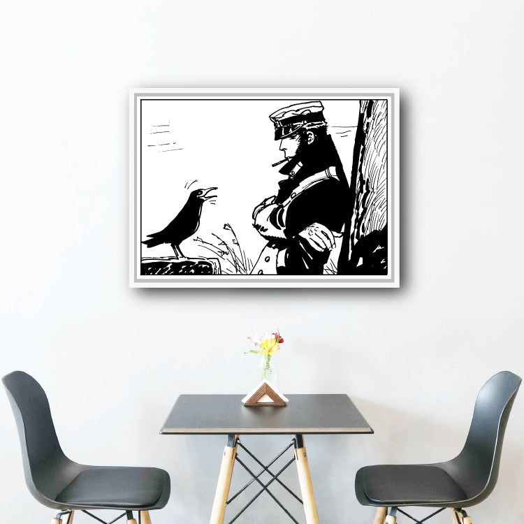 Tableau Corto Maltese 8 Corto et l'oiseau