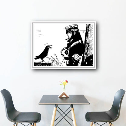 Tableau Corto Maltese 8 Corto et l'oiseau