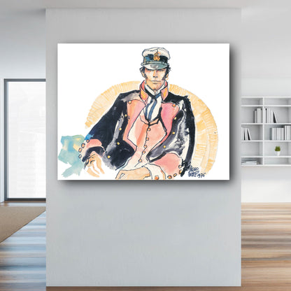 Tableau Corto Maltese 4 Corto la ballade