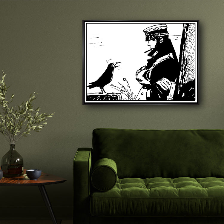 Tableau Corto Maltese 8 Corto et l'oiseau