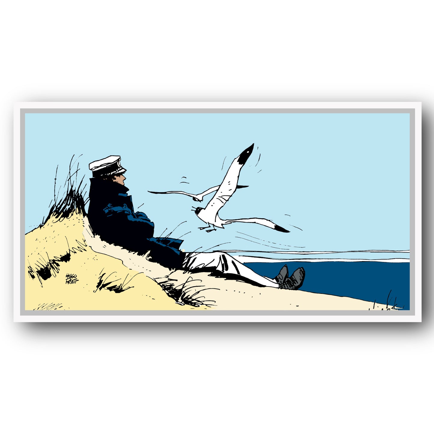 Tableau Corto Maltese 1 Les dunes