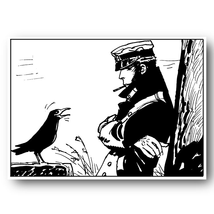 Tableau Corto Maltese 8 Corto et l'oiseau