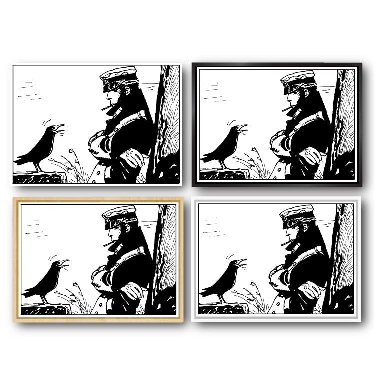 Tableau Corto Maltese 8 Corto et l'oiseau