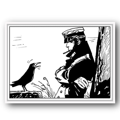 Tableau Corto Maltese 8 Corto et l'oiseau