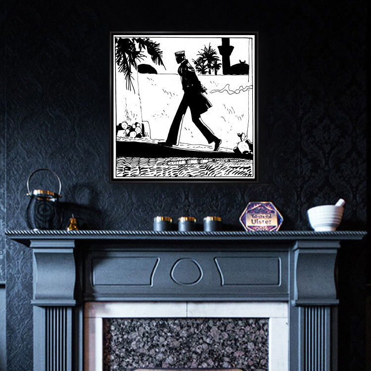 Tableau Corto Maltese 9 Corto ce promène