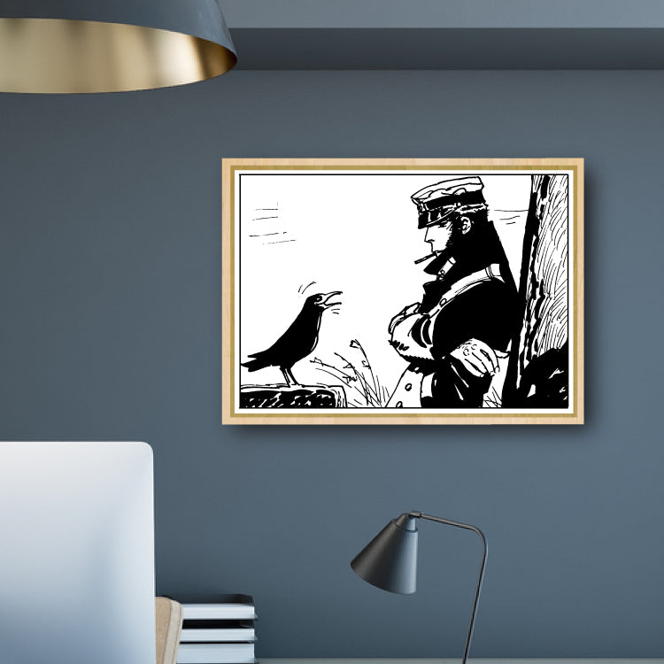 Tableau Corto Maltese 8 Corto et l'oiseau