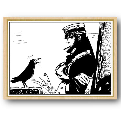 Tableau Corto Maltese 8 Corto et l'oiseau