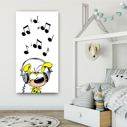 Tableau Le Marsupilami 4 Musique