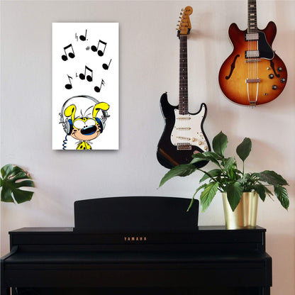 Tableau Le Marsupilami 4 Musique