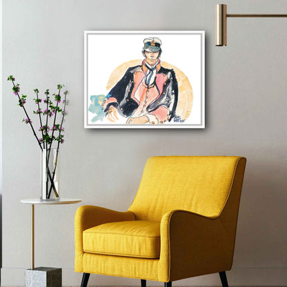 Tableau Corto Maltese 4 Corto la ballade