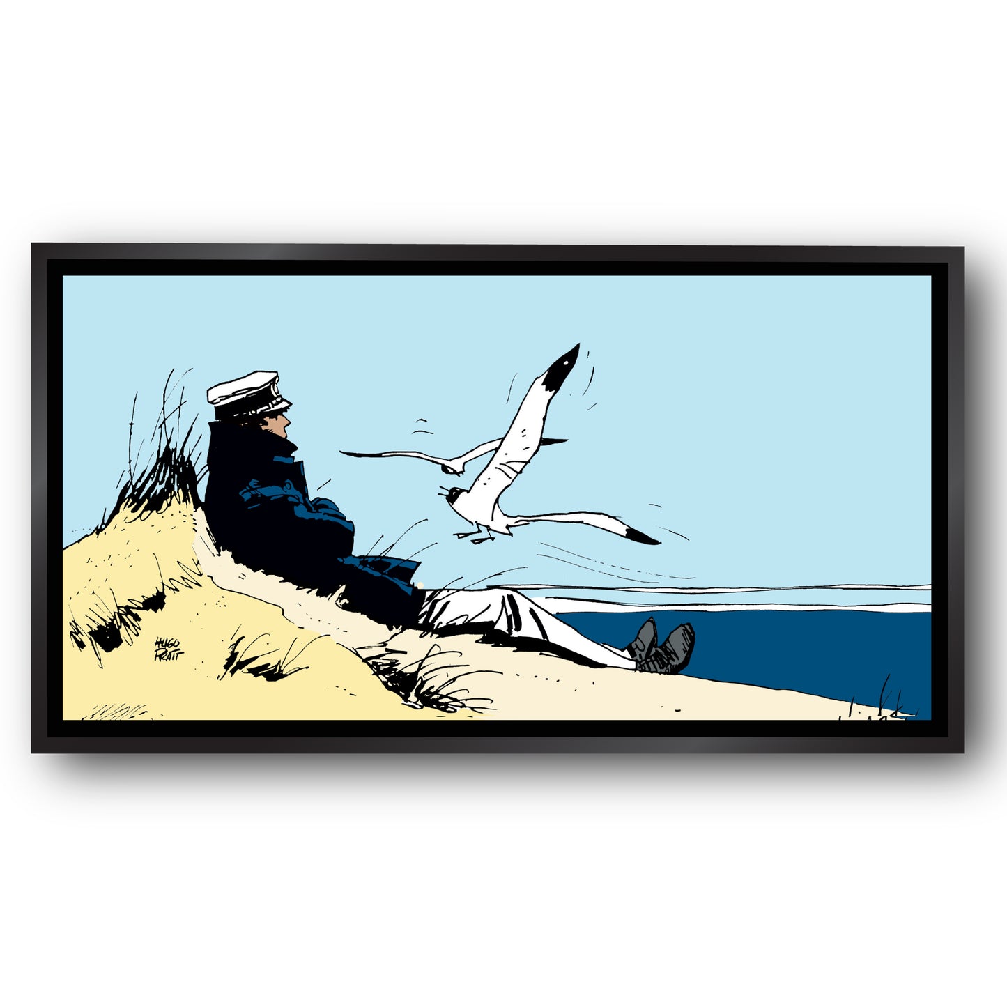 Tableau Corto Maltese 1 Les dunes