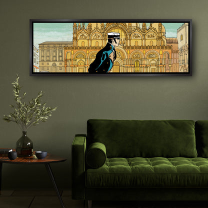 Tableau Corto Maltese 5 Corto à Venise