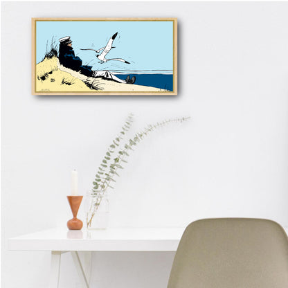 Tableau Corto Maltese 1 Les dunes