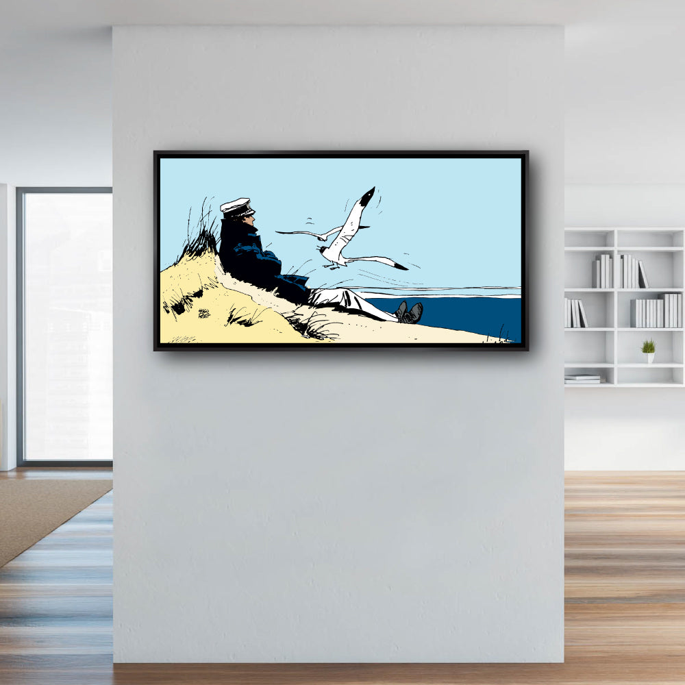 Tableau Corto Maltese 1 Les dunes